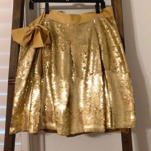 Jcrew Collection Sequin skirt